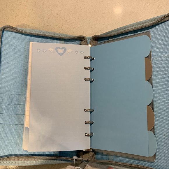 VINTAGE 1999 HELLO KITTY SIX RING BINDER NOTEBOOK PLANNER - Picture 12 of 15